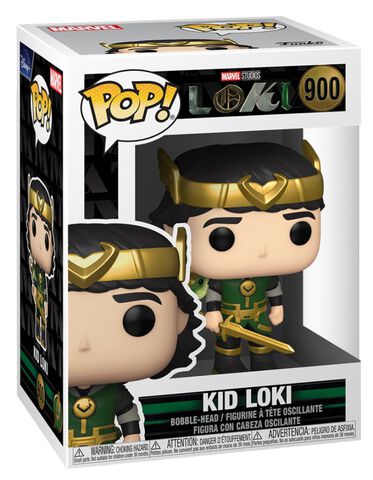 Figurine Funko Pop! N° 900 - Loki - Kid Loki